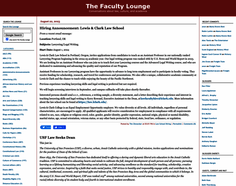 Thefacultylounge.org thumbnail