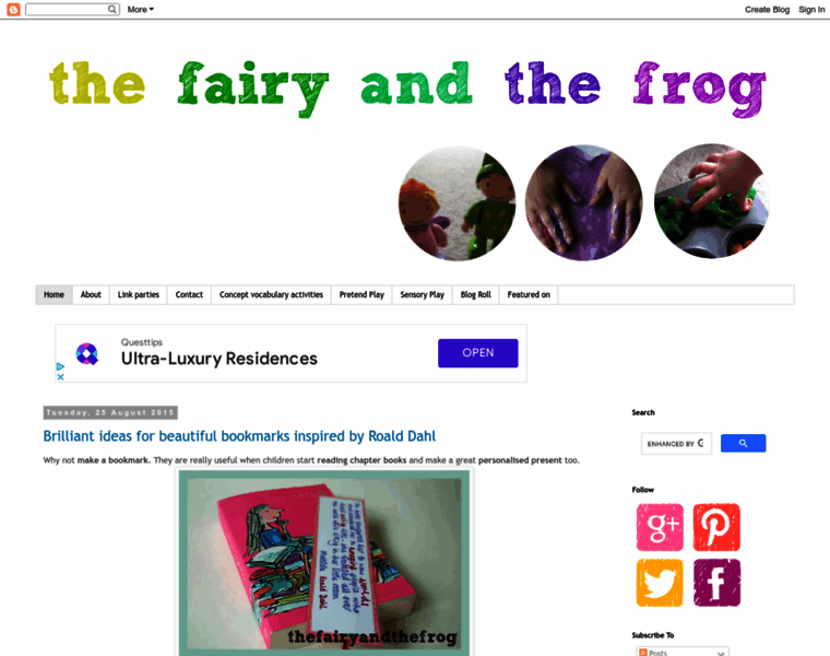 Thefairyandthefrog.com thumbnail