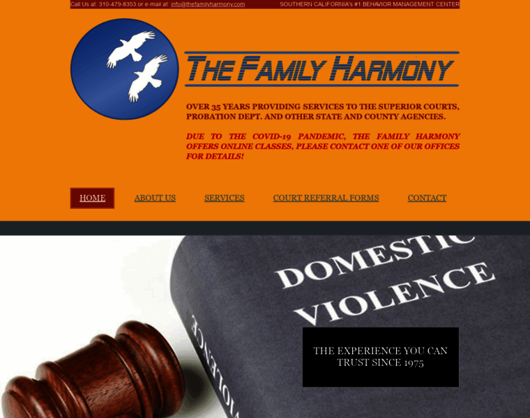 Thefamilyharmony.com thumbnail