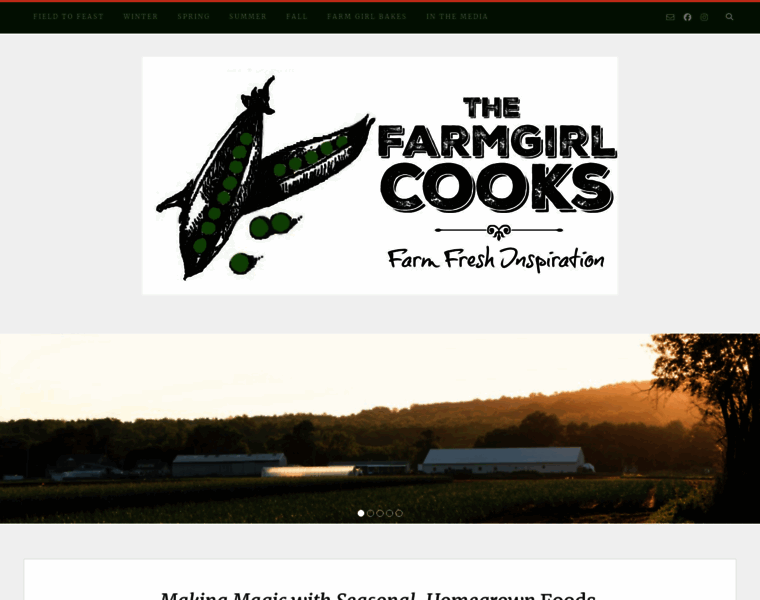 Thefarmgirlcooks.com thumbnail