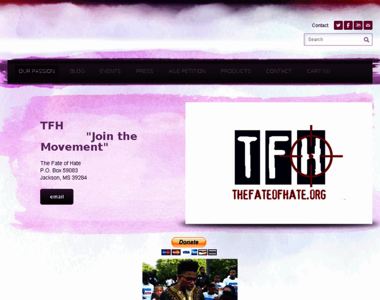 Thefateofhate.org thumbnail Thefateofhate.org thumbnail