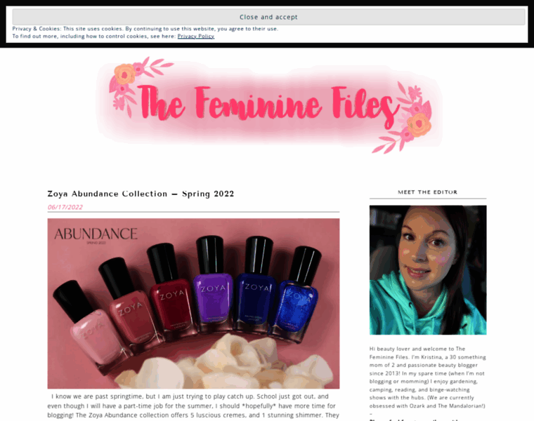 Thefemininefiles.com thumbnail