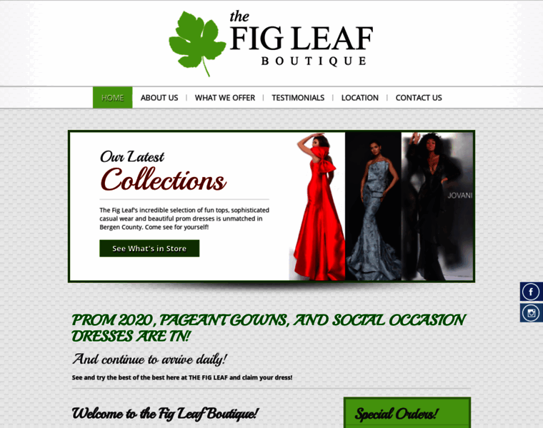 Thefigleafboutique.com thumbnail
