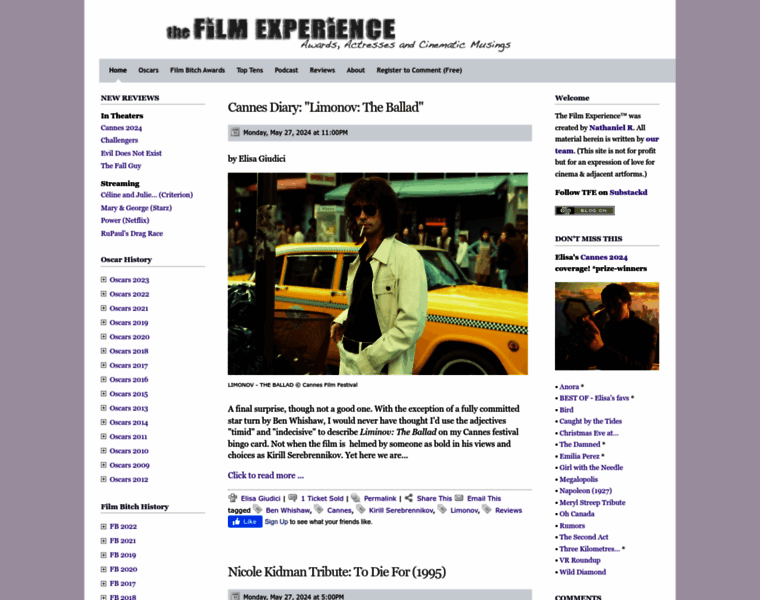 Thefilmexperience.net thumbnail