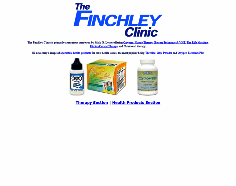 Thefinchleyclinic.co.uk thumbnail