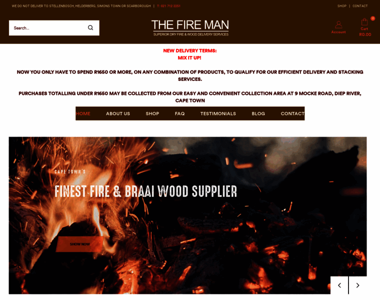 Thefireman.co.za thumbnail