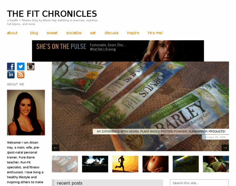 Thefitchronicles.com thumbnail