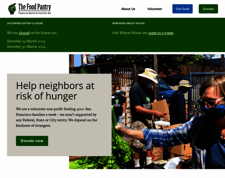 Thefoodpantry.org thumbnail