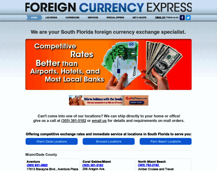 Theforeigncurrencyexpress.com thumbnail