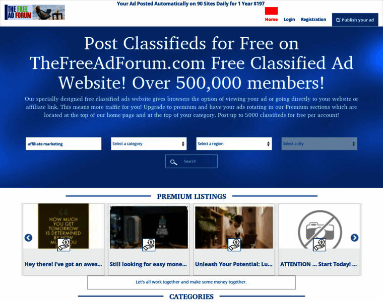 Thefreeadforum.com thumbnail