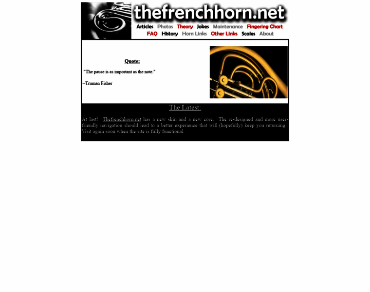 Thefrenchhorn.net thumbnail