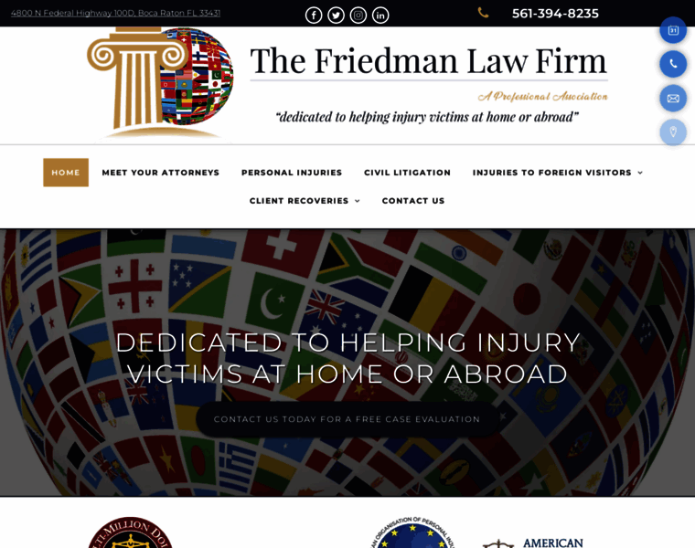 Thefriedman-lawfirm.com thumbnail