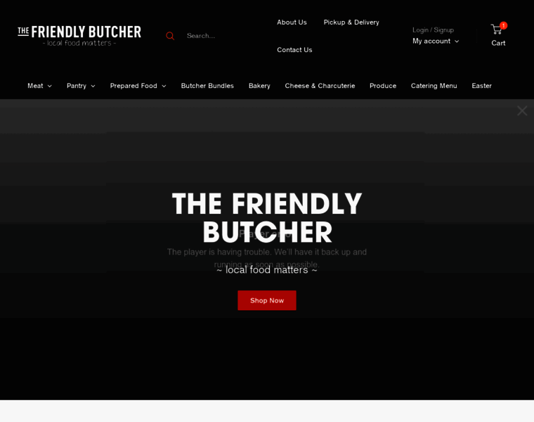 Thefriendlybutcher.com thumbnail