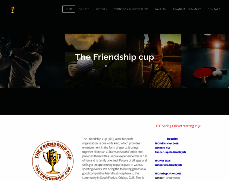 Thefriendshipcup.org thumbnail