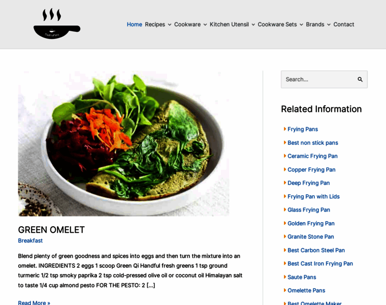 Thefrypans.com thumbnail