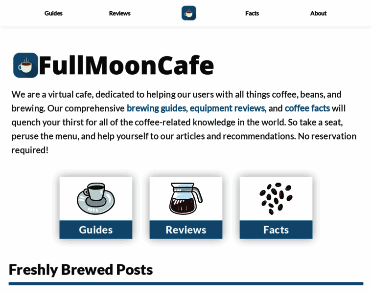 Thefullmooncafe.com thumbnail