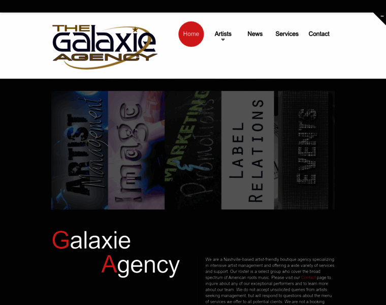 Thegalaxieagency.com thumbnail