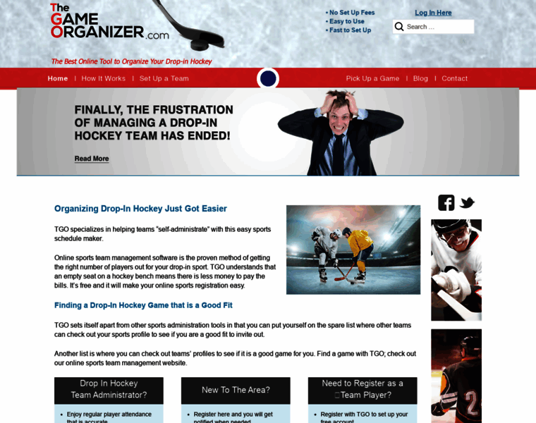 Thegameorganizer.com thumbnail