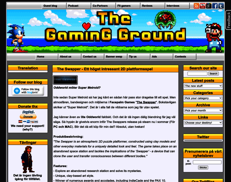 Thegamingground.com thumbnail