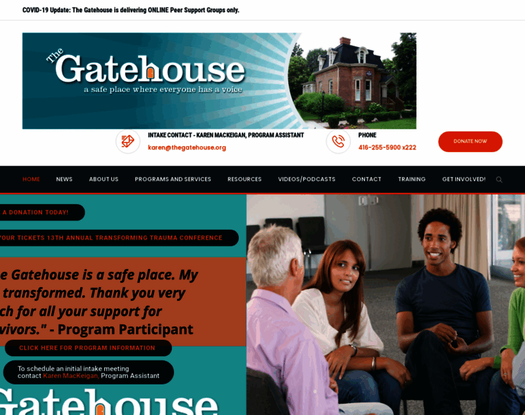 Thegatehouse.org thumbnail
