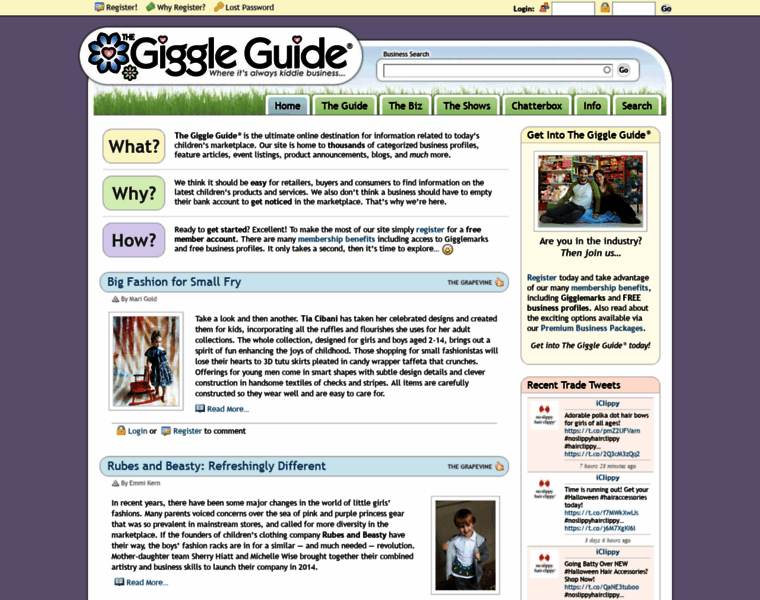Thegiggleguide.com thumbnail