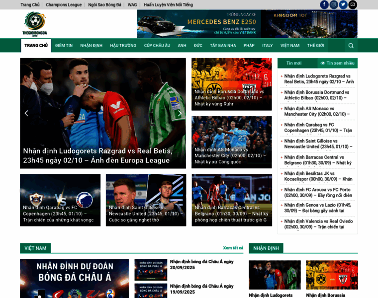 Thegioibongda.org thumbnail