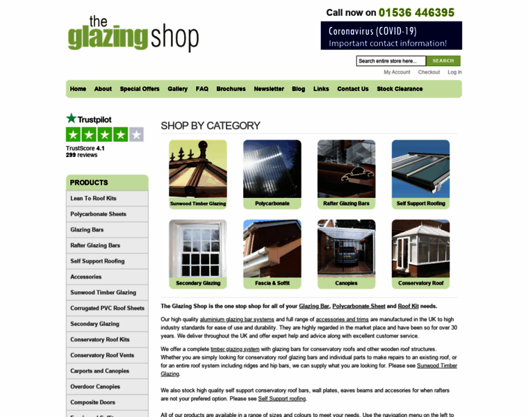 Theglazingshop.co.uk thumbnail