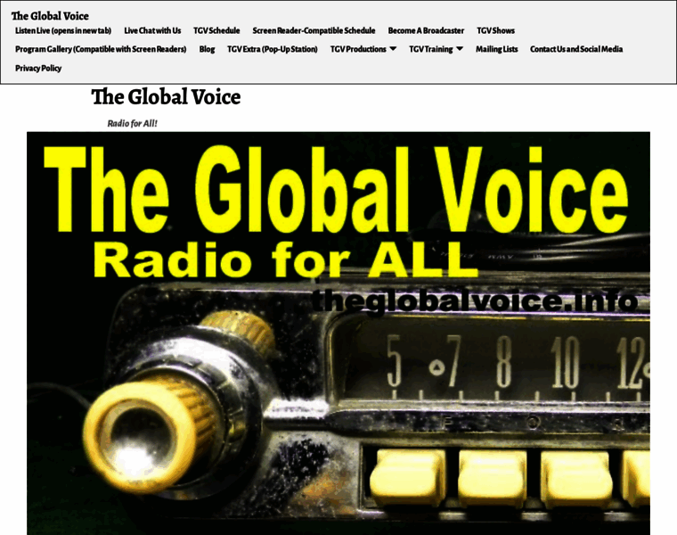 Theglobalvoice.info thumbnail