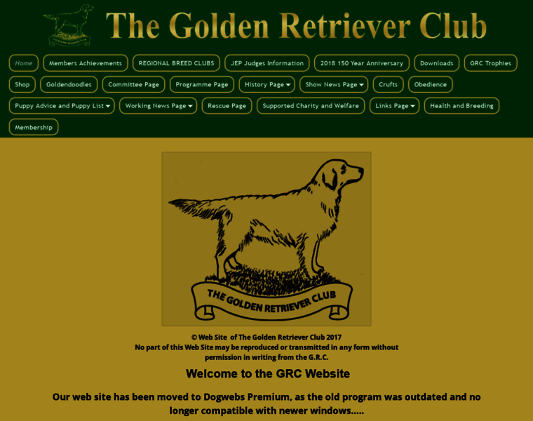 Thegoldenretrieverclub.co.uk thumbnail