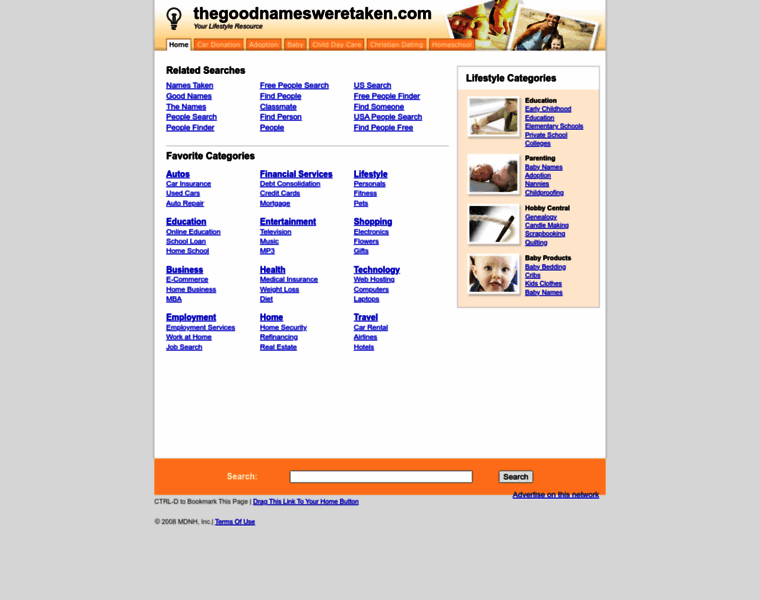 Thegoodnamesweretaken.com thumbnail