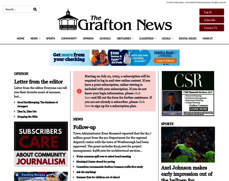 Thegraftonnews.com thumbnail