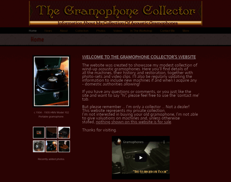 Thegramophonecollector.com thumbnail