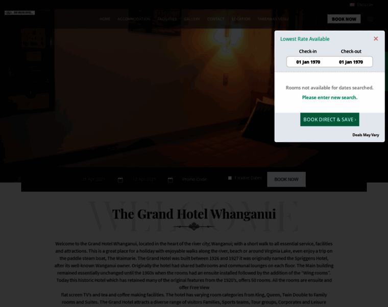 Thegrandhotel.co.nz thumbnail