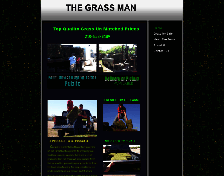 Thegrassman.us thumbnail