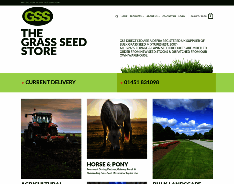 Thegrassseedstore.co.uk thumbnail