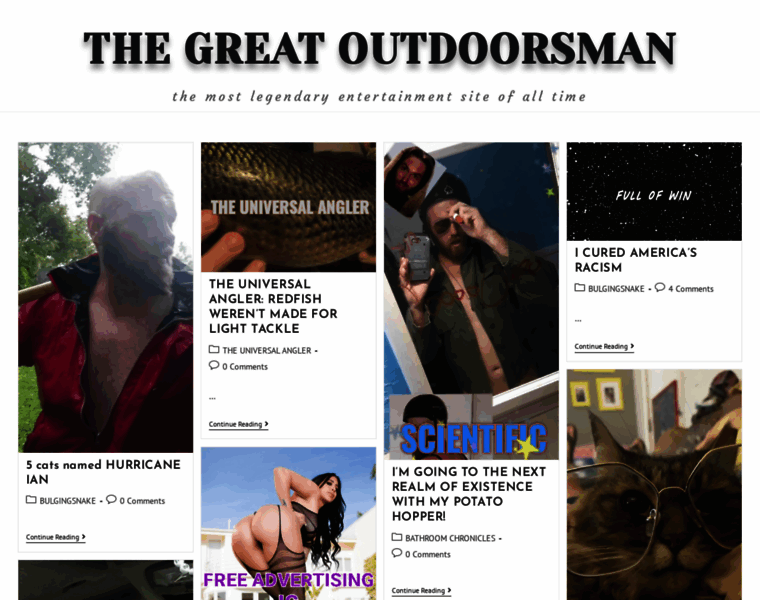 Thegreatoutdoorsman.net thumbnail