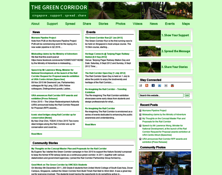 Thegreencorridor.org thumbnail