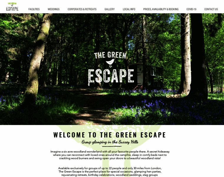 Thegreenescape.co.uk thumbnail