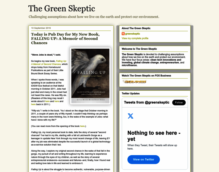 Thegreenskeptic.com thumbnail