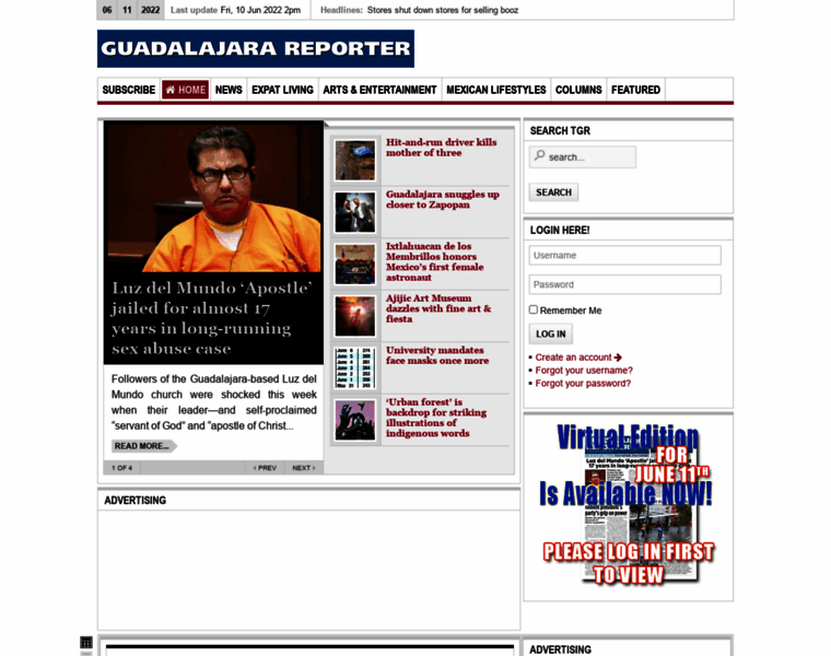 Theguadalajarareporter.net thumbnail