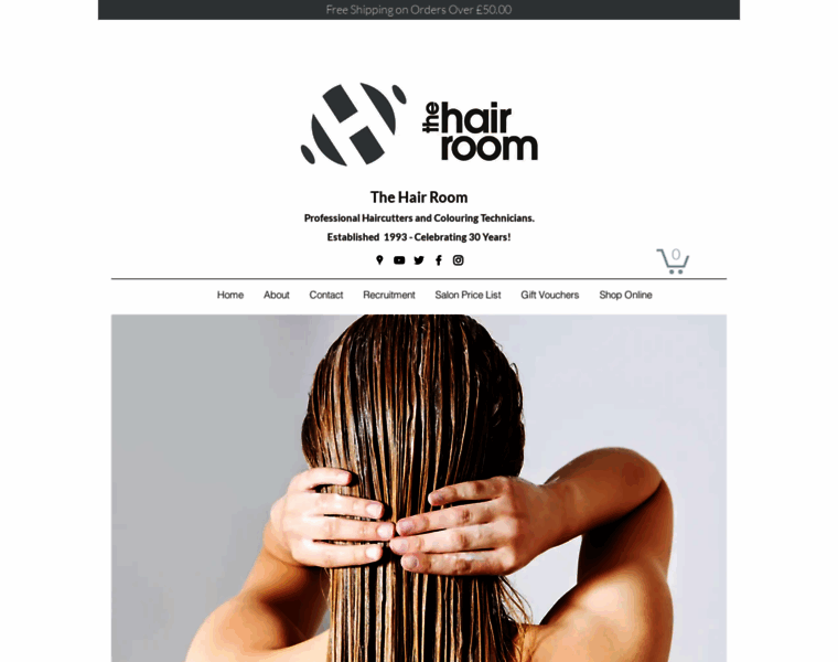 Thehairroom.co.uk thumbnail