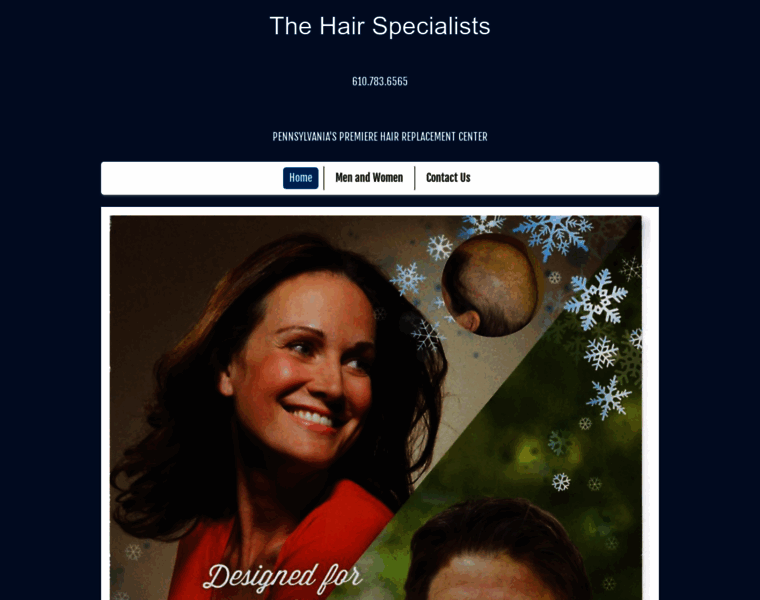 Thehairspecialists.com thumbnail