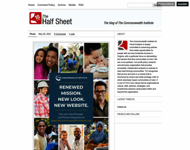 Thehalfsheet.org thumbnail
