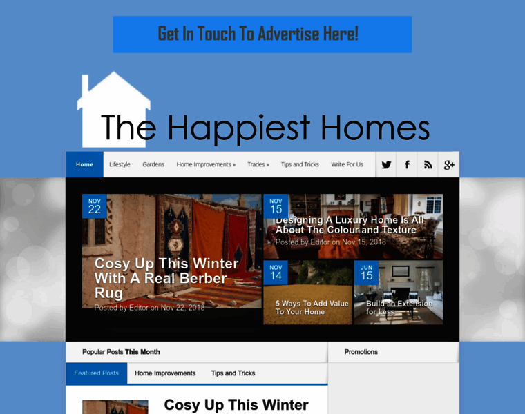 Thehappiesthomes.co.uk thumbnail