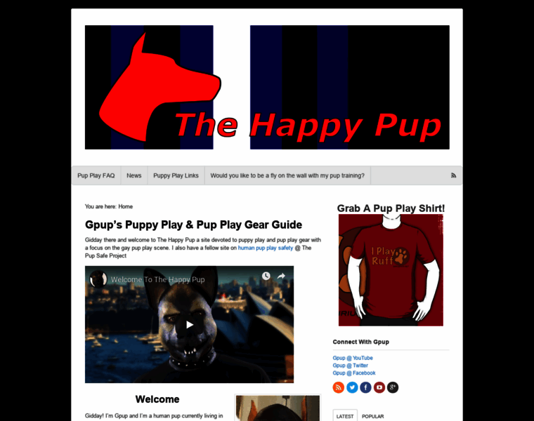 Thehappypup.com thumbnail