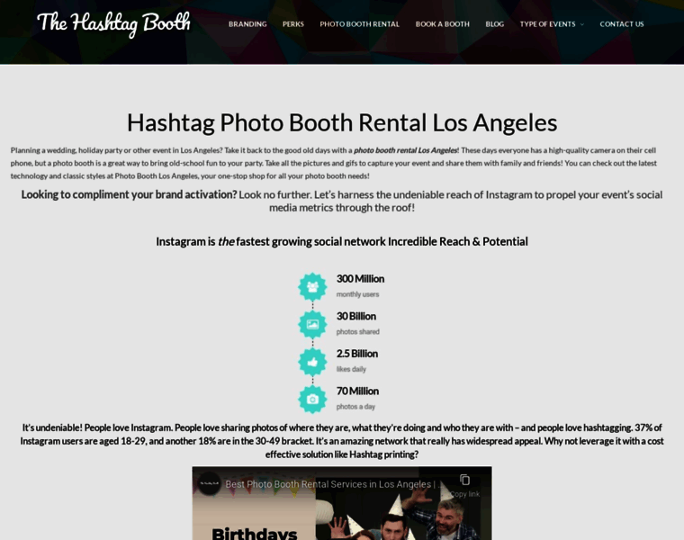 Thehashtagbooth.com thumbnail