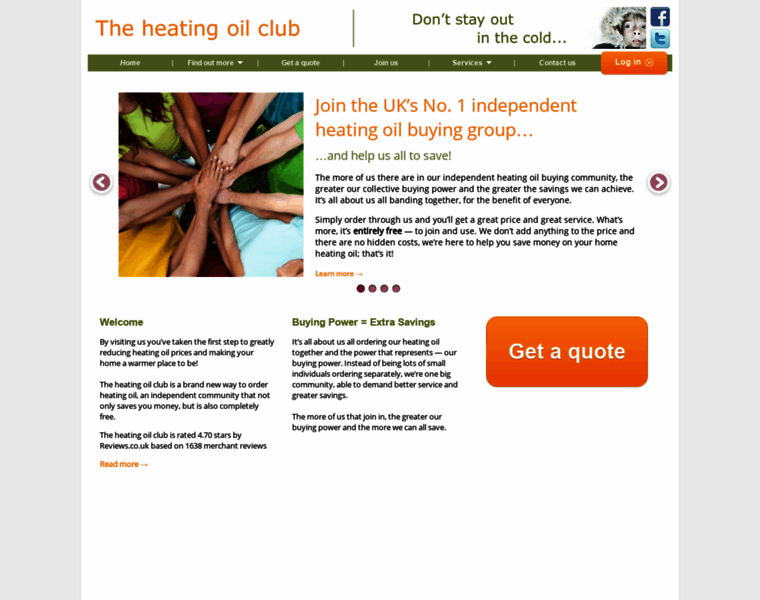 Theheatingoilclub.co.uk thumbnail