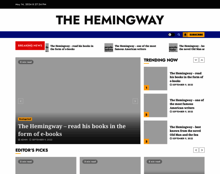 Thehemingway.co.uk thumbnail