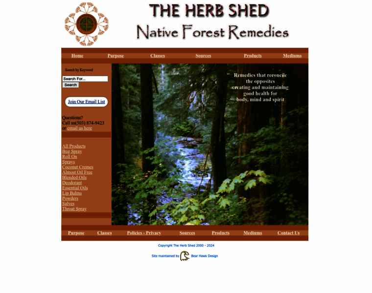 Theherbshed.com thumbnail