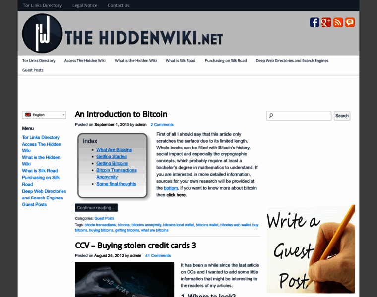 Thehiddenwiki.net thumbnail